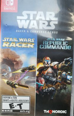 Star Wars Racer and Commando Combo - Nintendo Switch Game