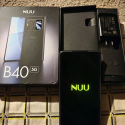 Nuu B40 5g 256gb cell phone in like new condition