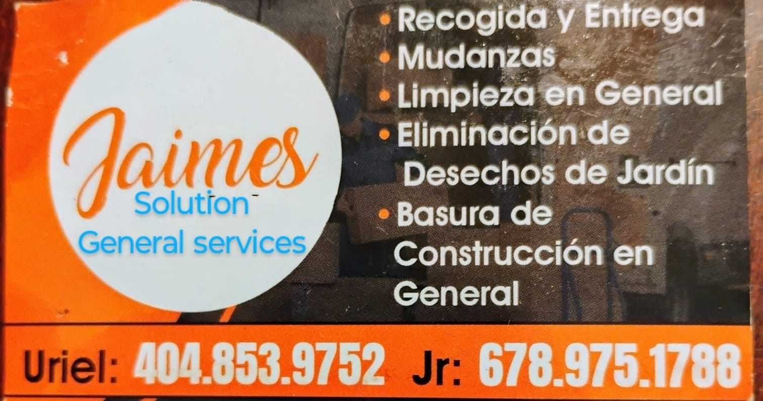 Recogida Y Entrega , Eliminación De Basura En General