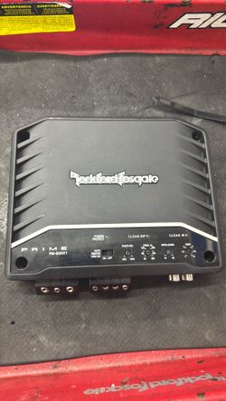 Rockford fosgate amplifier