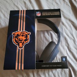 Chicago Bears Wireless Headphones 