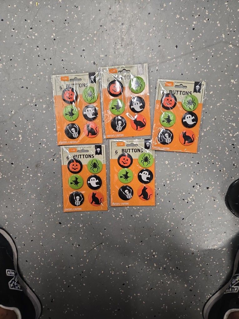 Halloween Buttons