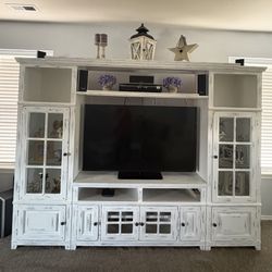 Custom Finished Entertainment Center 