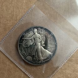 1989S US Silver Eagle (Beautifully Toned)