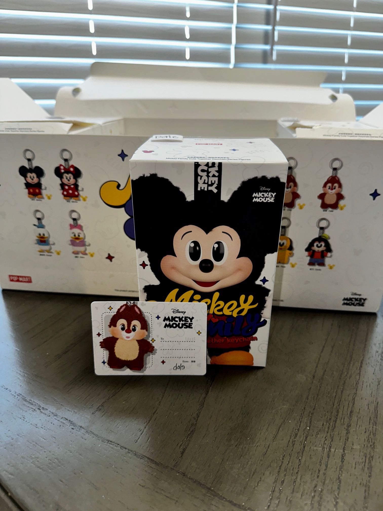 Mickey Friends Keychain Plushie Dale