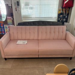 NEW Pink Futon