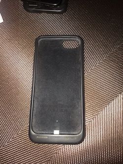 Iphone 7 Black apple charger case