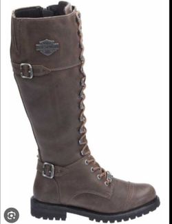 Harley-Davidson Beechwood 15" Boots (New)  size 8