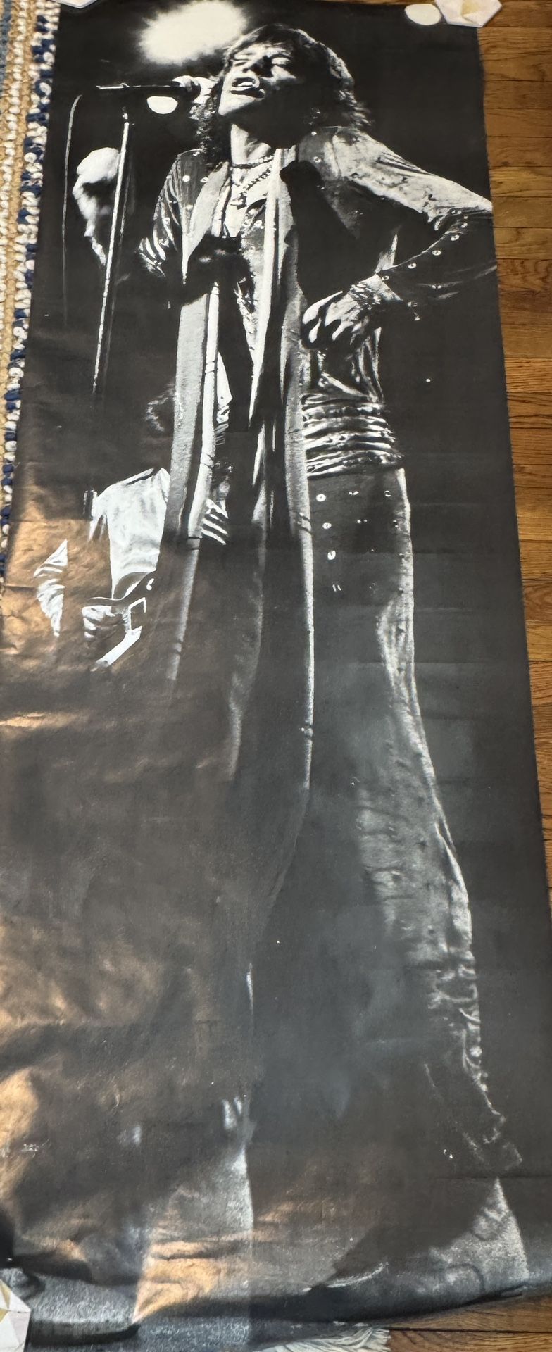 Vintage Mick Jagger Life size Poster 