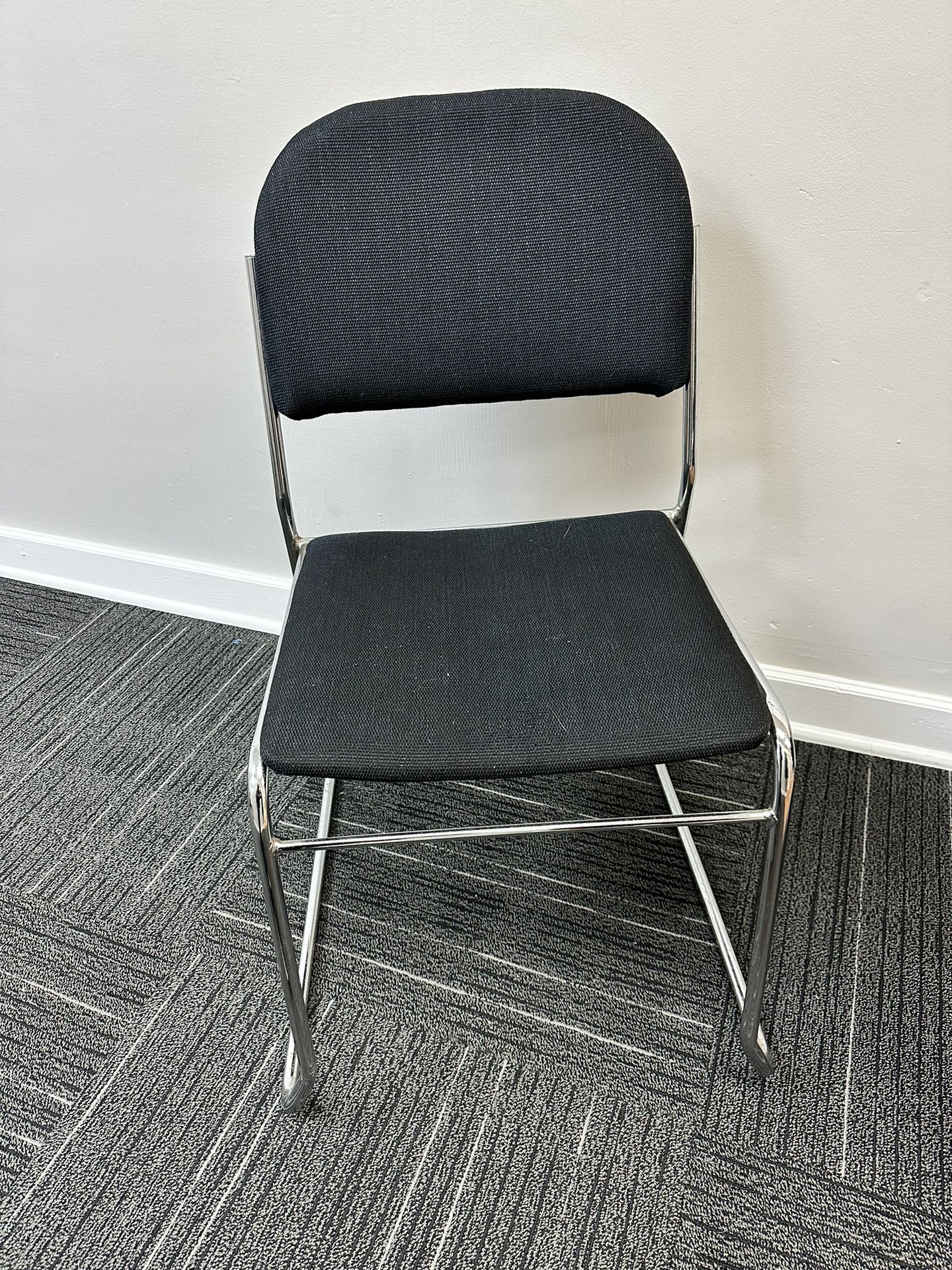 Set of 6 Office Stackable Reception Chairs