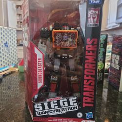 Transformers Soundblaster Siege War For Cybertron 