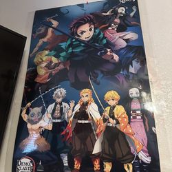 Laminated Demon Slayer Poster 