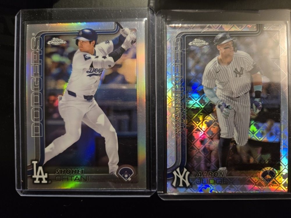 2025 Topps Chrome Buyback Ohtani/Judge