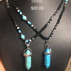$20 Ea . Set Hand Crafted New His And Hers Necklace Sets 