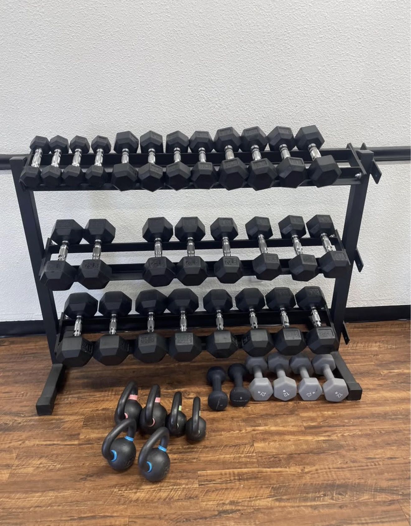 Dumbbell Rack No Weights 