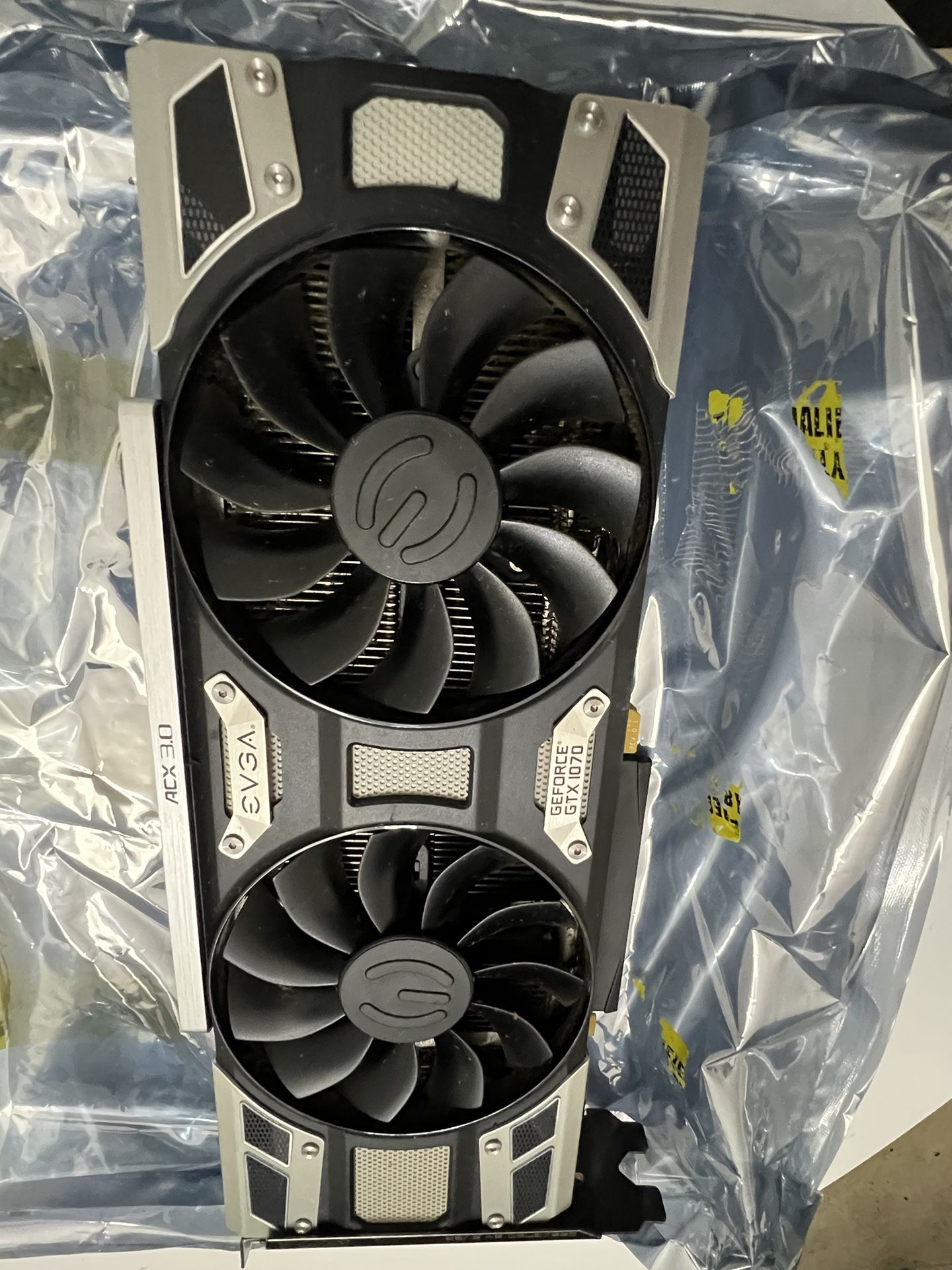 GTX 1070 - Never Over clocked 