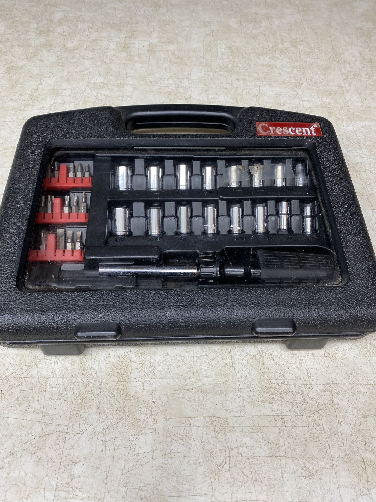 Crescent SDMBR2 Power Drive Ratcheting Screwdriver Kit, 34-Piece
