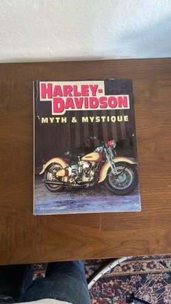 Harley-Davidson Myth & Mystique Hardcover Book