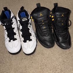 Jordan 12’s size 11 Charley’s Barkley size 11