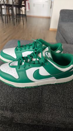 Green Nike dunks