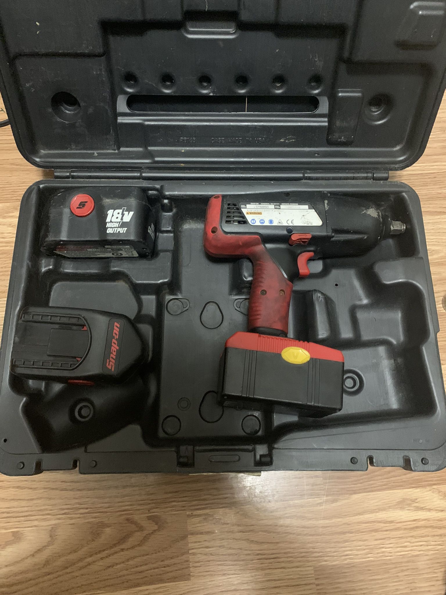 Snap On Impact Plus 3x Batteries NO CHARGER
