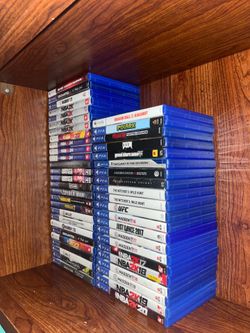 Personal Collection PlayStation Video Games PS5 PS4