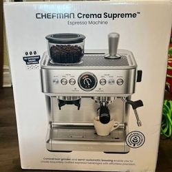 Chefman Crema Supreme Expresso Machine 