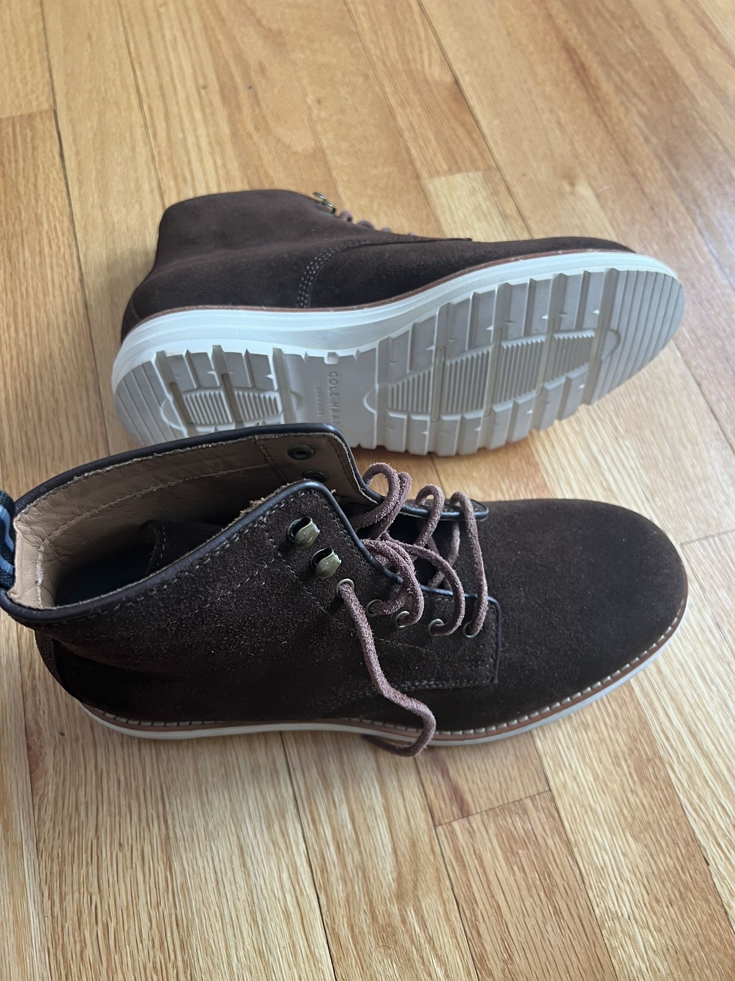 New Cole Haan Todd Snyder Cortland Grand Lace Up Ankle Work Casual Boots Size 8