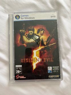 Resident Evil - game for windows pc - dvd rom - vintage game