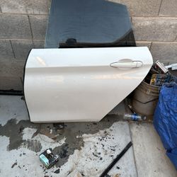 BMW White Door 