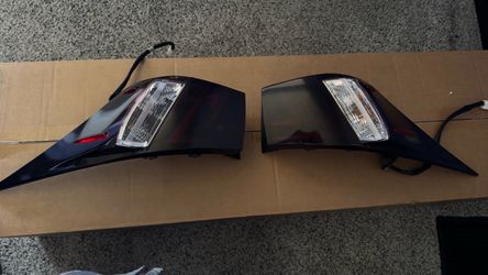 OEM Smoked/Tinted Tail Lights 4PC Set - Lexus IS250 IS(contact info removed)-2016