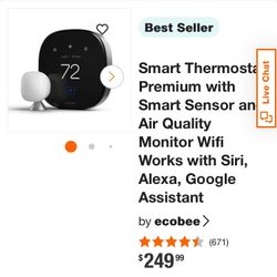 Smart Thermostatwith Senso.