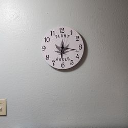 Cannabis "Plant Based" Clock