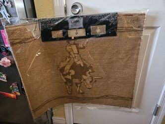New Western Bull Riding Rug Mat Size 24" by 60"