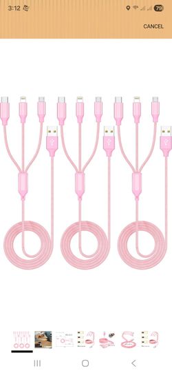 3 in 1 charger cord