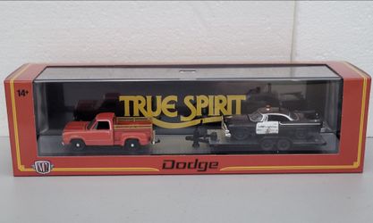 M2 Machines Hauler True Spirit 1978 Dodge & 1957 Dodge Coronet Police Car D500