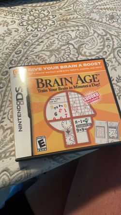 Brain Age Nintendo DS Game