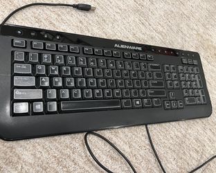 AlienWARE Multimedia Black USB Keyboard 