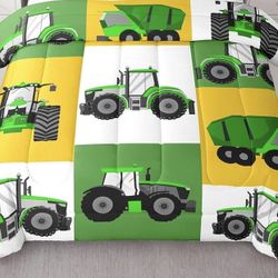Tractor   Set Duvet Cover King 200x229Size 2 Pillow https://offerup.com/redirect/?o=U2hhbXMuTkVXLkdyZWVuL3llbGxvdw==