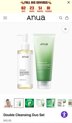 ANUA Double Cleansing Duo Set