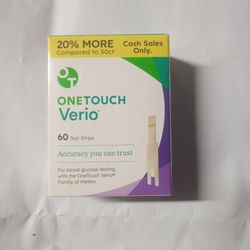 One Touch Version 60 CT Test Strips