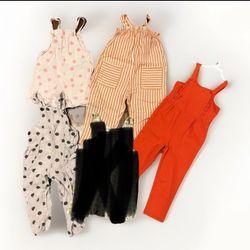 Girl Rompers Galore Sizes 4-5