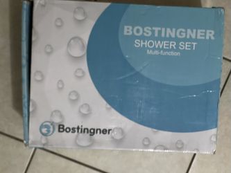 Bostinger Shower Set Multifunction Matte Blk 