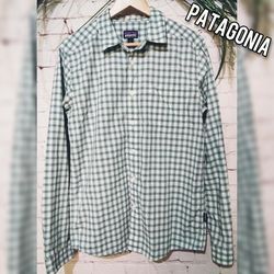 Patagonia plaid button down