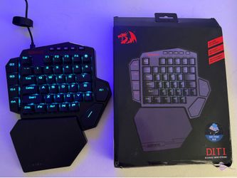 Redragon K585 Wired One-Handed RGB Gaming Keypad, Tactical 42-Key Layout