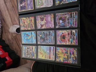 Whole book of Pokémon cards