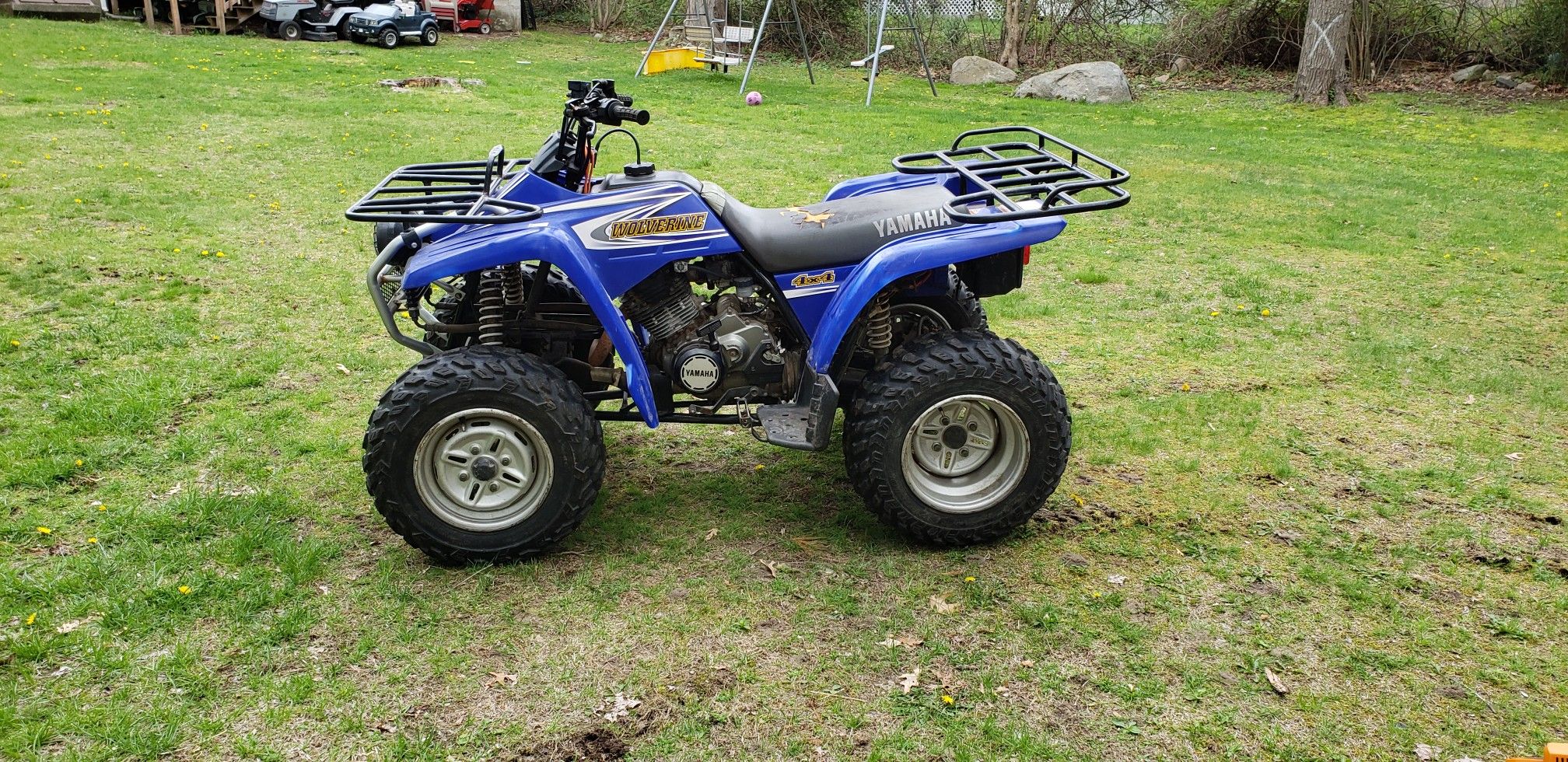 Yamaha Wolverine 350 4x4 atv quad utility for Sale in Rockland, MA