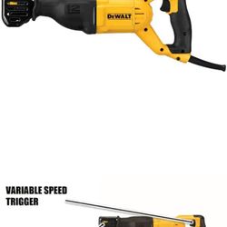 DEWALT

12 Amp Corded Variable Speed Reciprocating Saw

