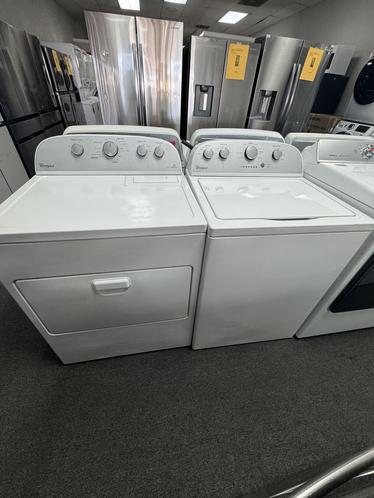 Washer And Dryer