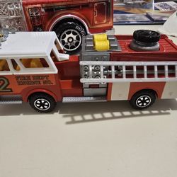 MAJORETTE FIRE TRUCK MADE IN FRANCE